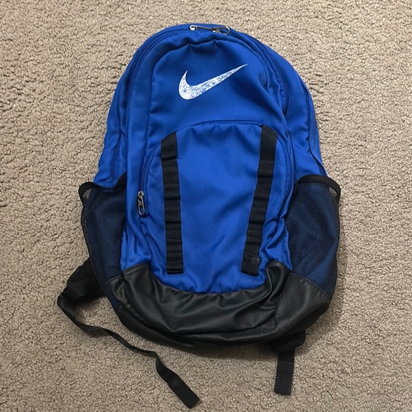 Nike Other - Nike Brasilia Mens Blue & Black Backpack Bookbag One Size